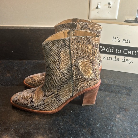 Free People Barclay Snake Boots - Picture 7 of 11